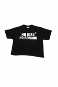 "NO RISK NO REWARD" Mens tee